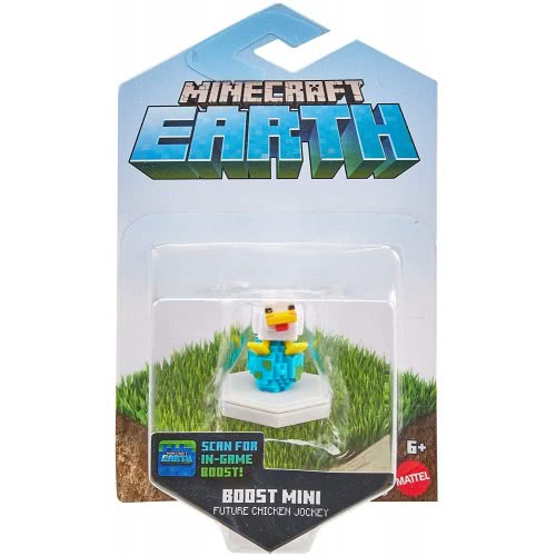 Mattel Minecraft: Earth Boost Minis - Future Chicken Φιγούρα Με Τσιπάκι GKT32 / GKT40 887961831658