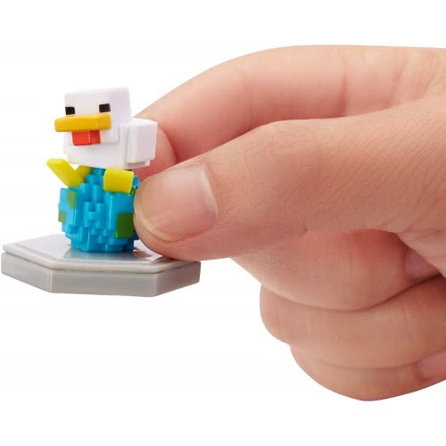 Mattel Minecraft: Earth Boost Minis - Future Chicken Figure Pack GKT32 / GKT40 887961831658