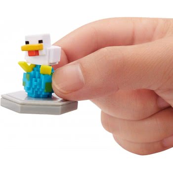 Mattel Minecraft: Earth Boost Minis - Future Chicken Figure Pack GKT32 / GKT40 887961831658