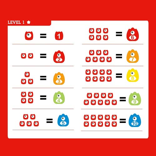 Hape Early Explorer Ξύλινη Ζυγαριά Monster Math Scale E0511 6943478029682