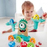 Hape Early Explorer Ξύλινη Ζυγαριά Monster Math Scale E0511 6943478029682