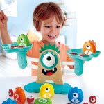 Hape Early Explorer Ξύλινη Ζυγαριά Monster Math Scale E0511 6943478029682
