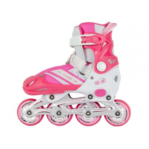 ΑΘΛΟΠΑΙΔΙΑ Roller Inline Skate 29-32 In A Bag Pink Action 002.1086 5221275025818