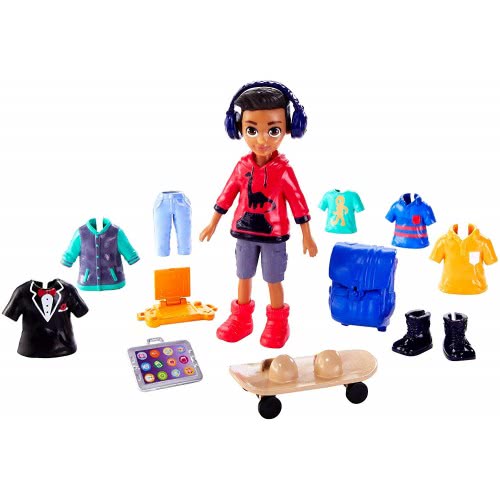 Mattel Polly Pocket Polly Και Φίλοι Με Ρούχα Και Αξεσουάρ Squad Style Super Pack GFR11 887961768015