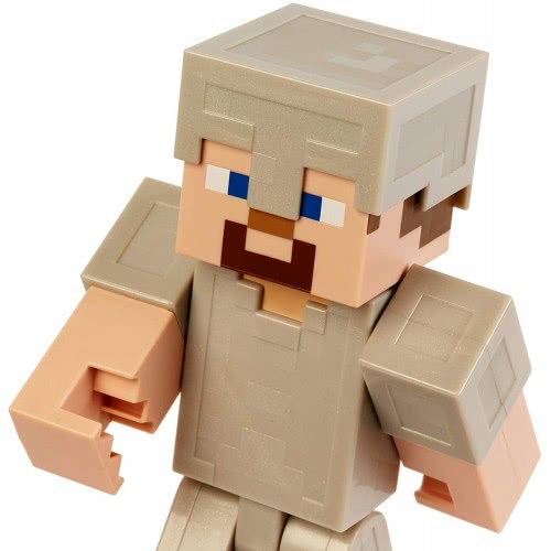 Mattel Minecraft Steve In Iron Armor Φιγούρα 30 Cm FLC70 / GGR04 887961785951