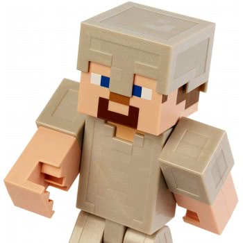 Mattel Minecraft Steve In Iron Armor Figure 30 Cm FLC70 / GGR04 887961785951