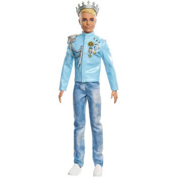 Mattel Barbie Princess Adventure Prince Ken Doll In Fashion And Accessories GML67 887961857504