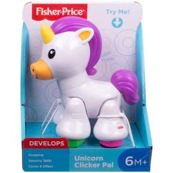 Mattel Unicorn Clicker Pal Μονόκερος Press And Go FYL45 887961706918