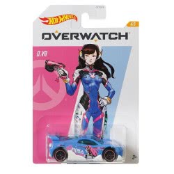 Mattel Hot Wheels 1:64 Overwatch Character Cars - D. Va GDG83 / GJV16 887961818291