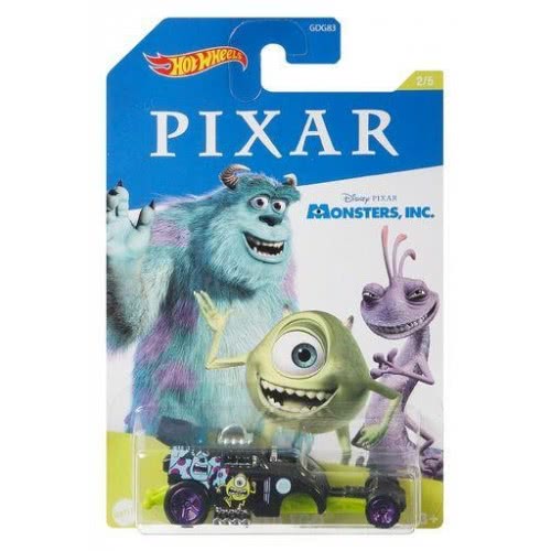 Mattel Hot Wheels Disney Pixal Monsters Cars GDG83 / GJV18 887961818307