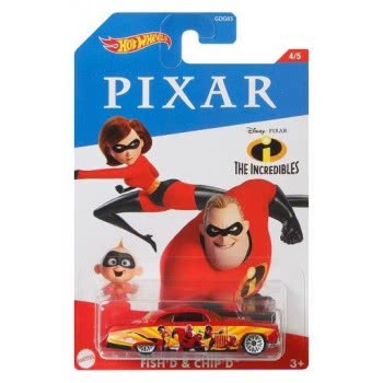 Mattel Hot Wheels Disney Pixal The Incredibles Cars GDG83 / GJV21 887961818161