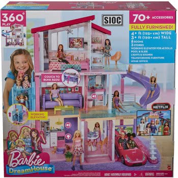 Mattel Barbie Dreamhouse Σπίτι Τριόροφο Νέο GNH53 887961870831