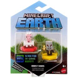 Mattel Minecraft Boost Mini 2 Figures Pigging Out Pig And Undying Evoker GKT41 / GMD16 887961852073