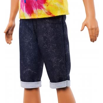 Mattel Barbie Ken Fashionistas Κούκλα Με Μακριά Ξανθά Μαλλιά 138 DWK44 / GHW66 887961804461