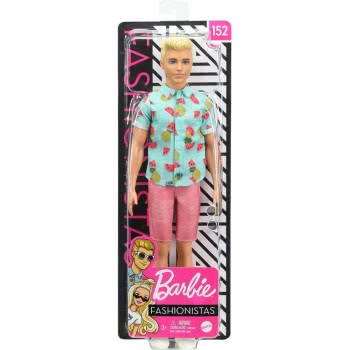 Mattel Barbie Ken Fashionistas Doll With Blouse Tropical Print 152 DWK44 / GHW68 887961804478