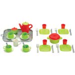 ecoiffier Frying Pan With Dining Accessories 973 3280250009733