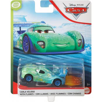 Mattel Disney/Pixar Cars 3 Αυτοκινητάκι Die-Cast - Carla Veloso With Flames DXV29 / GJY93 887961822328