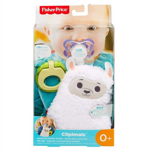 Mattel Clipimals Universal Pacifier Holder - Llama GKC49 / GKC47 887961823264