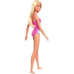 Mattel Barbie Beach Water Play Κούκλα Με Ροζ Και Μπλε Μαγιό DWJ99 / GHW37 887961804188