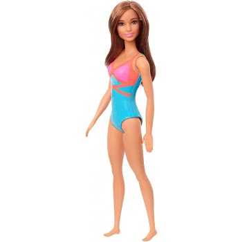 Mattel Barbie Beach Water Play Κούκλα Με Μπλε Και Πορτοκαλί Μαγιό DWJ99 / GHW40 887961804195