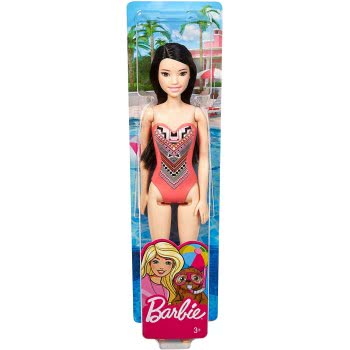 Mattel Barbie Beach Water Play Pink Swimsuit DWJ99 / GHW38 887961804157