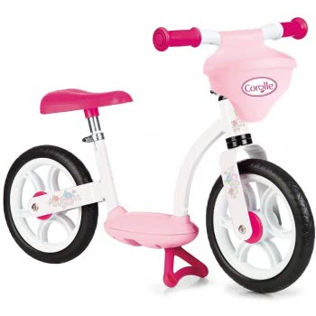Smoby Corolle Comfort Balance Bike Pink 770125 3032167701251