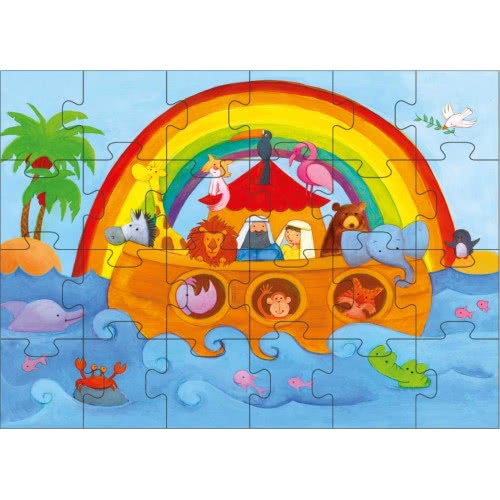 50 50 Games Noahs Ark Puzzle 24 Pieces 505305 745114145291