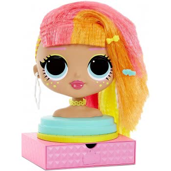 Giochi Preziosi L.O.L. Surprise O.M.G - Κεφάλι Ομορφιάς Neonlicious LLUB1000 8056379089865