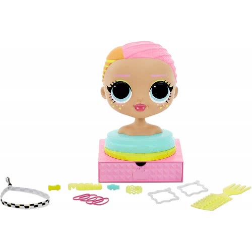 Giochi Preziosi L.O.L. Surprise O.M.G - Κεφάλι Ομορφιάς Neonlicious LLUB1000 8056379089865
