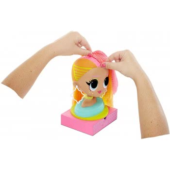 Giochi Preziosi L.O.L. Surprise O.M.G - Styling Head Neonlicious LLUB1000 8056379089865