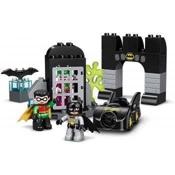 LEGO Duplo DC Batman Batcave With Batmobile And Joker Car Toy 10919 5702016618099