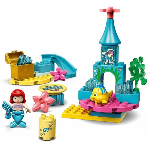 LEGO Duplo Disney Princess Ariel's Undersea Castle Toy With Ariel The Little Mermaid Doll 10922 5702016618129