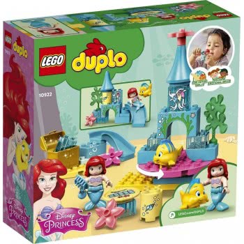 LEGO Duplo Disney Princess Ariel's Undersea Castle Toy With Ariel The Little Mermaid Doll 10922 5702016618129