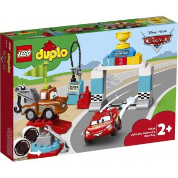 LEGO Duplo Cars Lightning Mcqueen's Race Day Disney Pixar Cars 10924 5702016618136