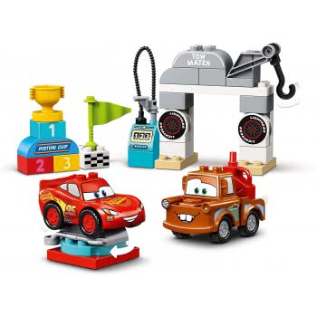 LEGO Duplo Cars Lightning Mcqueen's Race Day Disney Pixar Cars 10924 5702016618136