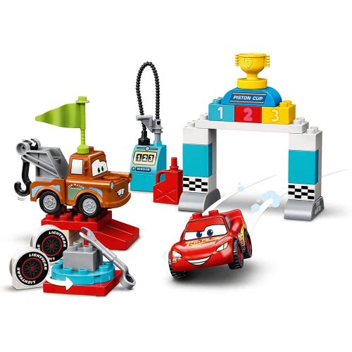 LEGO Duplo Cars Lightning Mcqueen's Race Day Disney Pixar Cars 10924 5702016618136