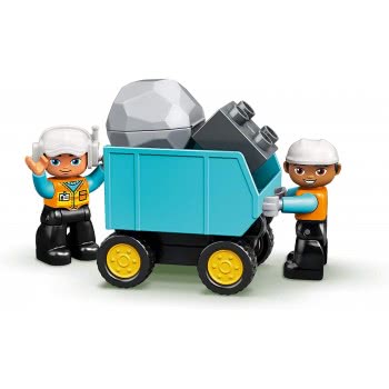 LEGO Duplo Truck And Tracked Excavator Construction Vehicle 10931 5702016618204