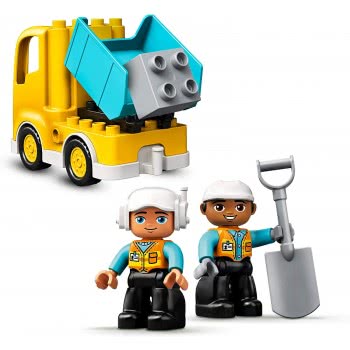 LEGO Duplo Truck And Tracked Excavator Construction Vehicle 10931 5702016618204