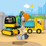 LEGO Duplo Truck And Tracked Excavator Construction Vehicle 10931 5702016618204