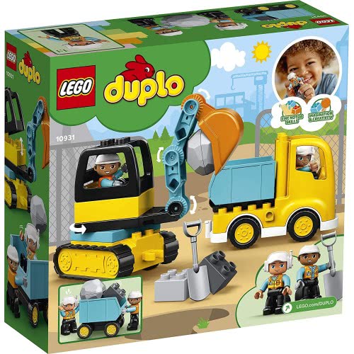 LEGO Duplo Truck And Tracked Excavator Construction Vehicle 10931 5702016618204