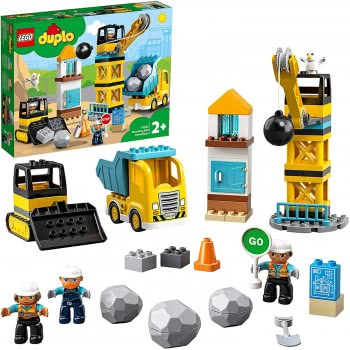 LEGO Duplo Κατεδάφιση Με Μπάλα Κατεδάφισης 10932 5702016618211