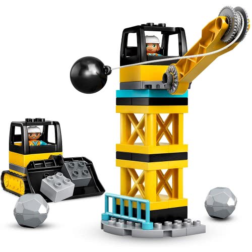 LEGO Duplo Κατεδάφιση Με Μπάλα Κατεδάφισης 10932 5702016618211