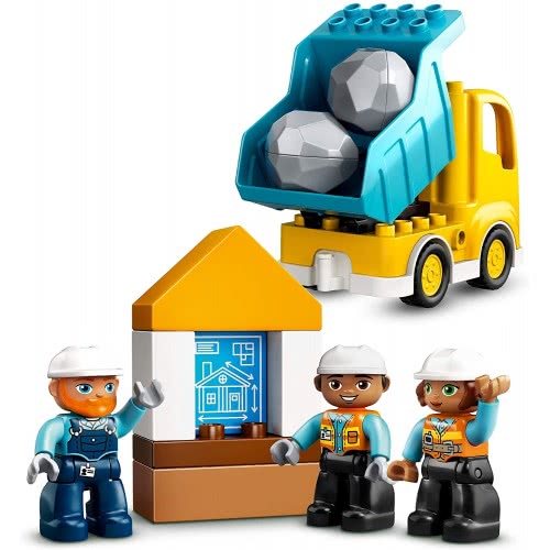 LEGO Duplo Κατεδάφιση Με Μπάλα Κατεδάφισης 10932 5702016618211