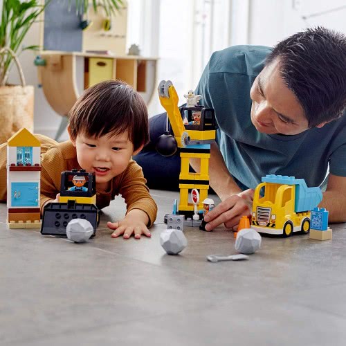 LEGO Duplo Κατεδάφιση Με Μπάλα Κατεδάφισης 10932 5702016618211