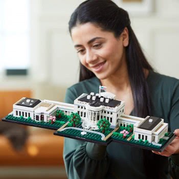LEGO Architecture The White House Model, Landmark Collection For Adults 21054 5702016617368