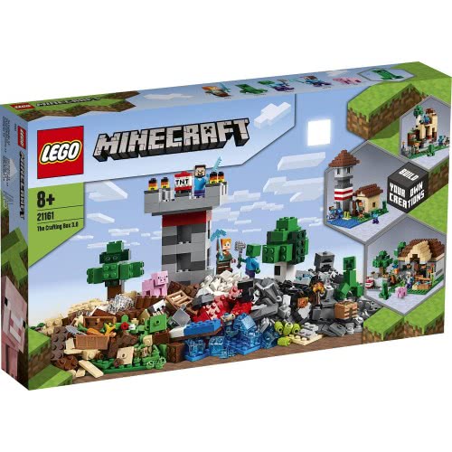 LEGO Minecraft Το Κουτί Για Κατασκευές 3.0 21161 5702016618280