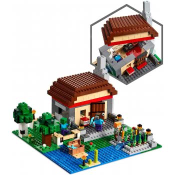 LEGO Minecraft Το Κουτί Για Κατασκευές 3.0 21161 5702016618280