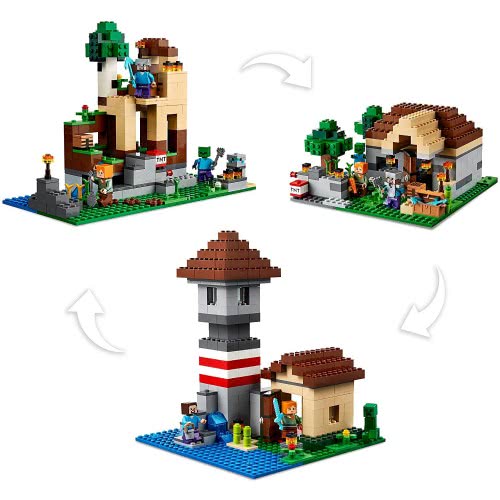 LEGO Minecraft Το Κουτί Για Κατασκευές 3.0 21161 5702016618280
