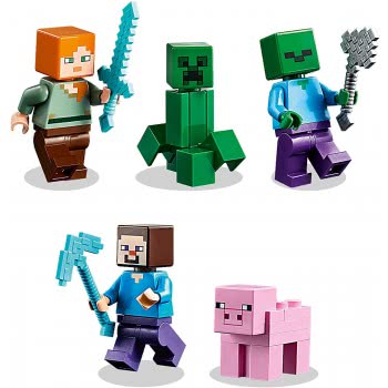 LEGO Minecraft Το Κουτί Για Κατασκευές 3.0 21161 5702016618280