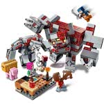 LEGO Minecraft The Redstone Battle Building Set With Golem And Monster Figures, Toys For Kids 8+ Years Old 21163 5702016618303